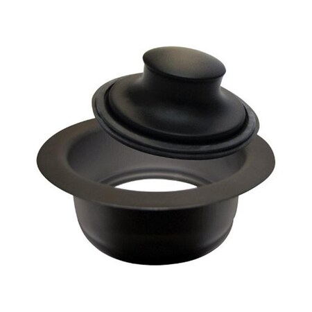 Back2Basics B & K K5417BLK 4.5 in Black Stopper Garbage Disposal Flange BA156232